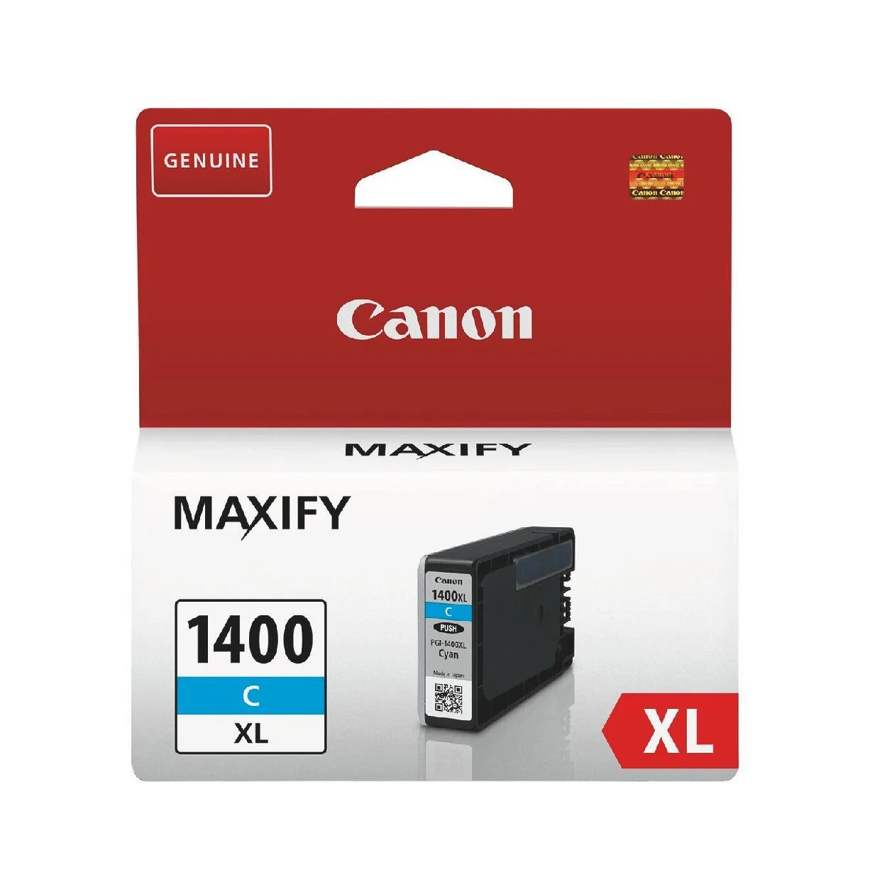 خرطوشة حبر Canon PGI-1400XL أصلية - سماوي
