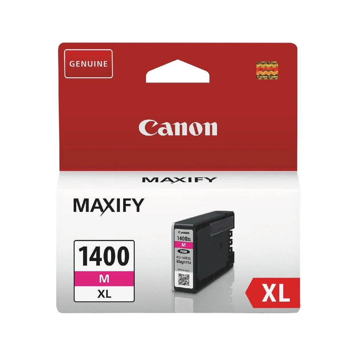 خرطوشة حبر Canon PGI-1400XL أصلية - أرجواني