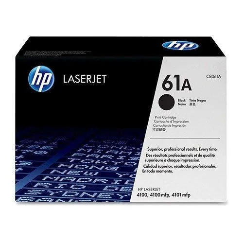 خرطوشة حبر ليزر HP 61A أصلية - أسود - C8061A