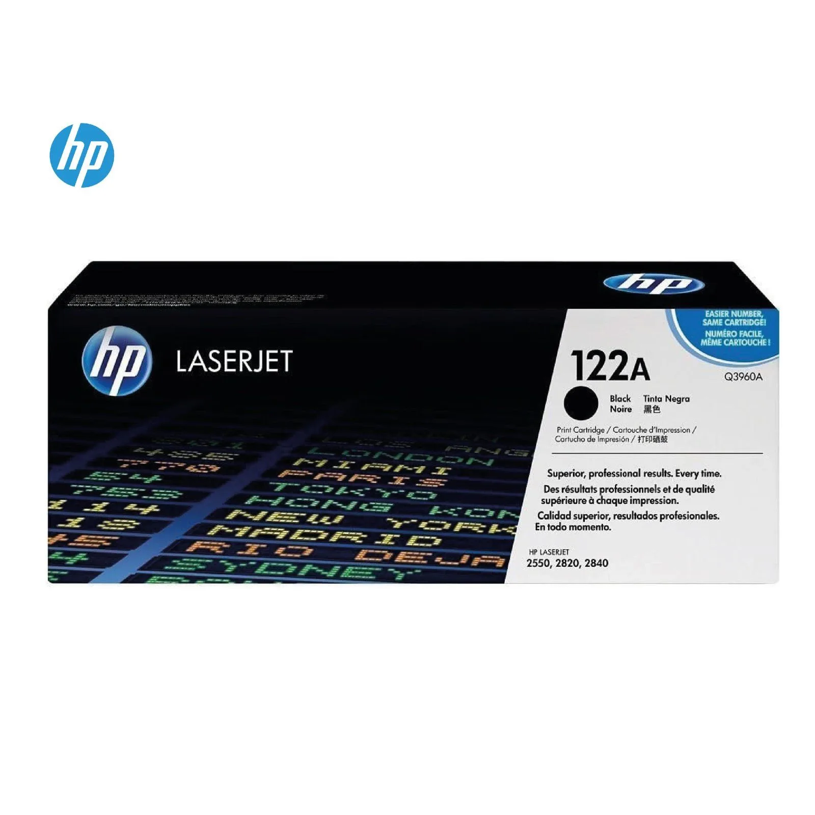 خرطوشة حبر ليزر HP Q3960A أصلية - أسود