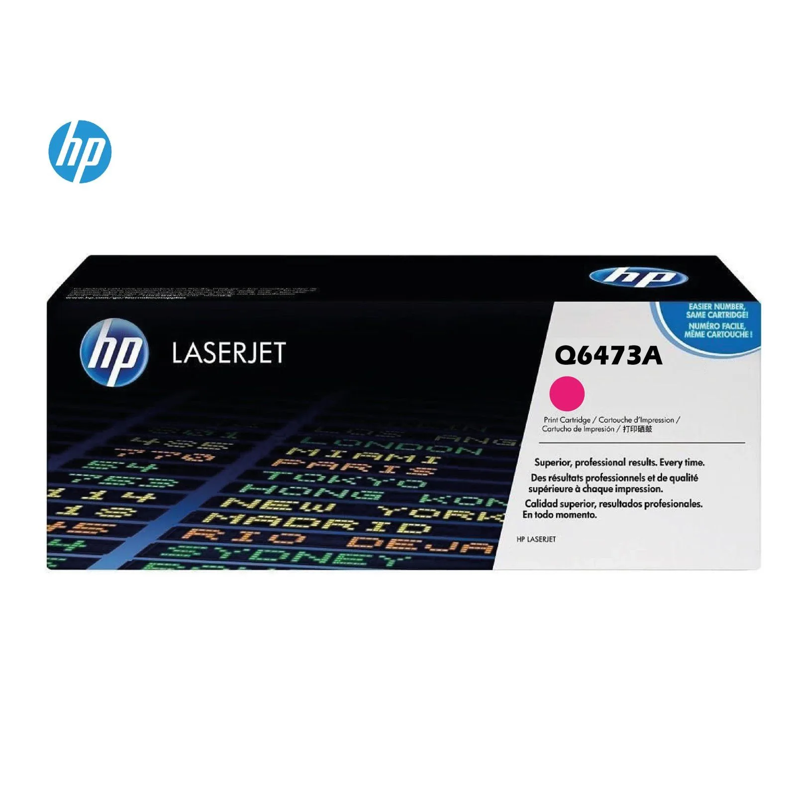 HP Q6473A Magenta Original Laser Toner Cartridge