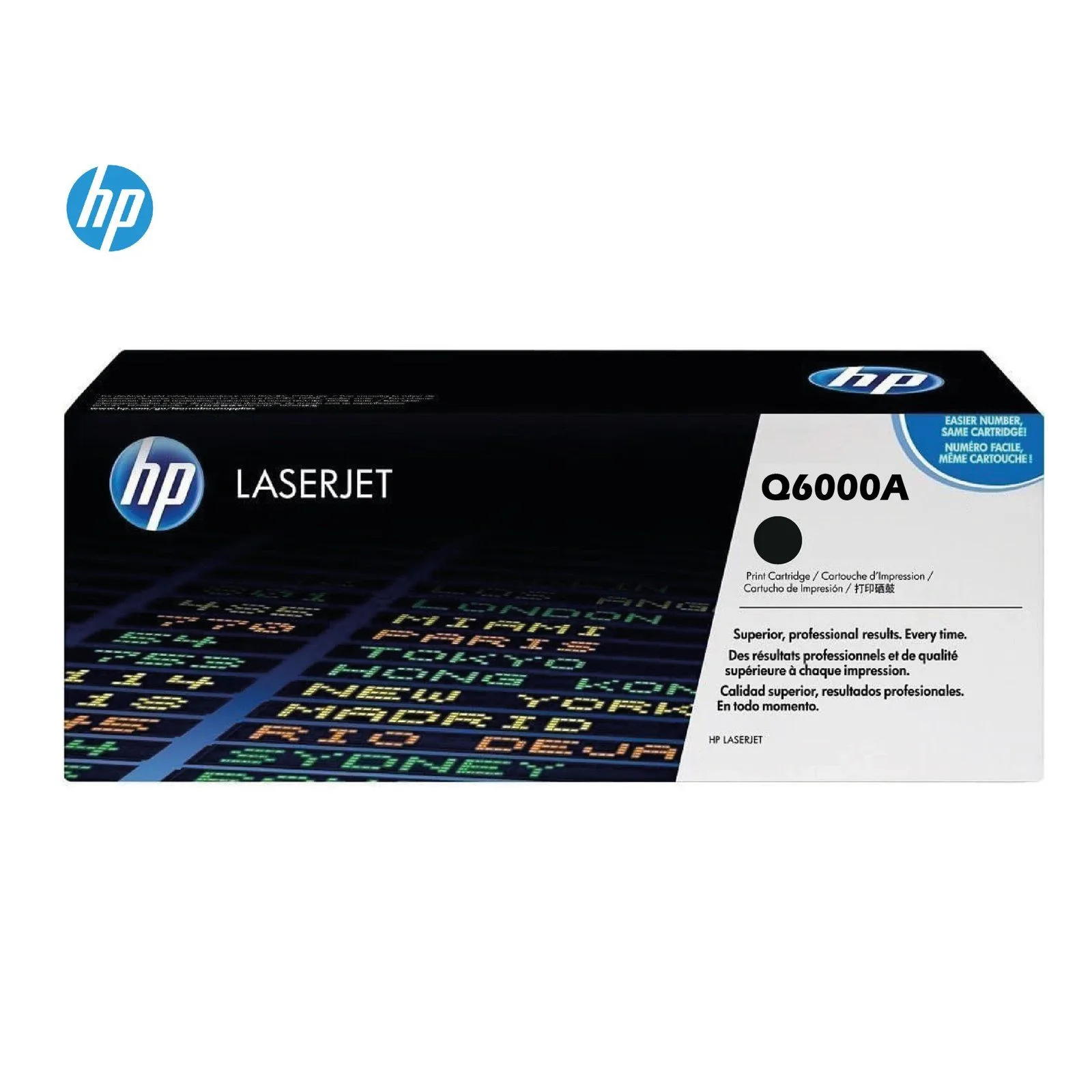 خرطوشة حبر ليزر HP Q6000A أصلية - أسود