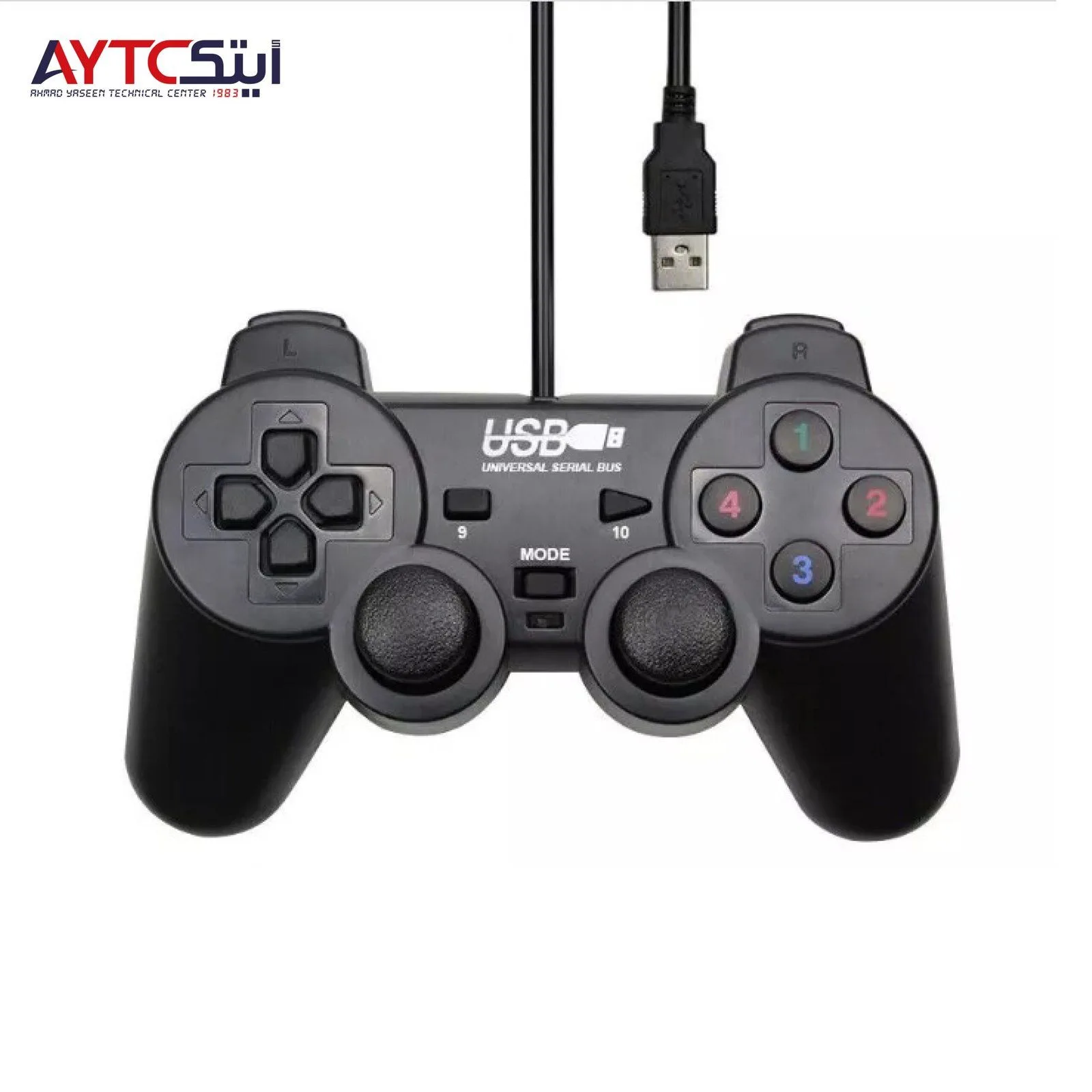 يد تحكم سلكية بمنفذ USB