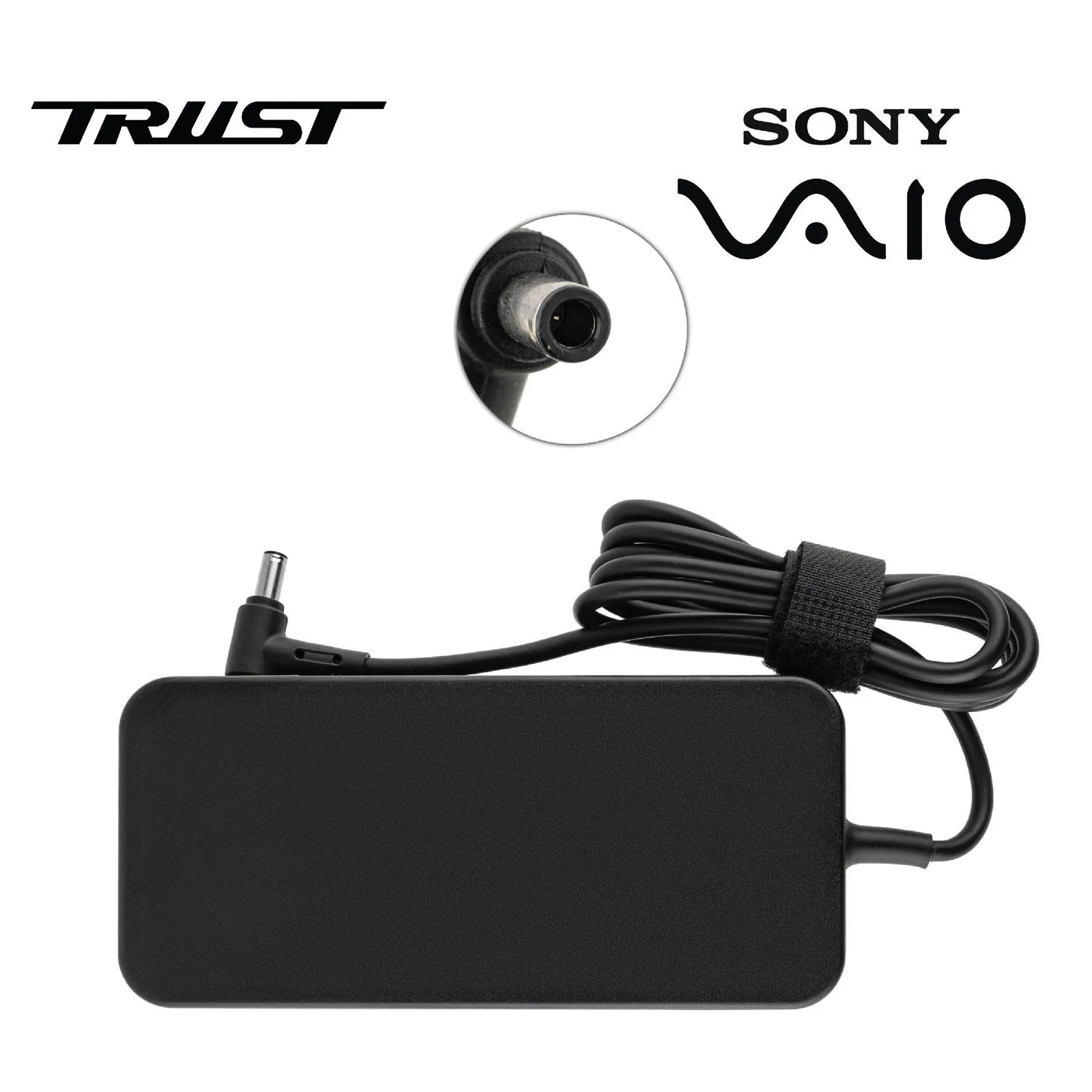 A+ Trust SONY VAIO Laptop Charger Compatible 90W 19.5V - 4.7A / 6.5 x 4.4mm