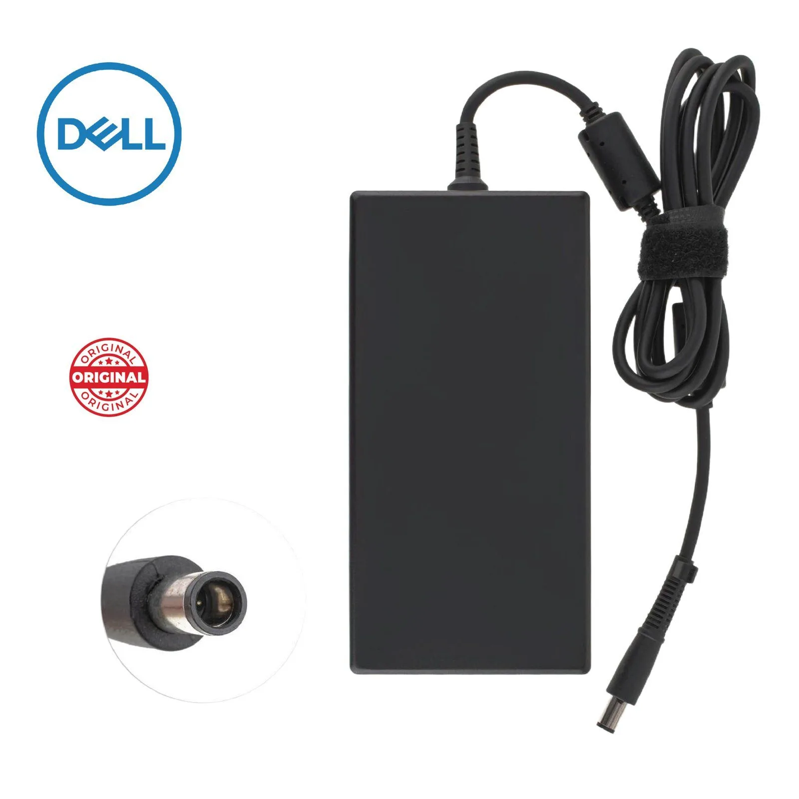 شاحن لابتوب DELL أصلي قدرة 90 واط 19.5 فولت - 4.62 أمبير / رأس 7.4×5.0 ملم