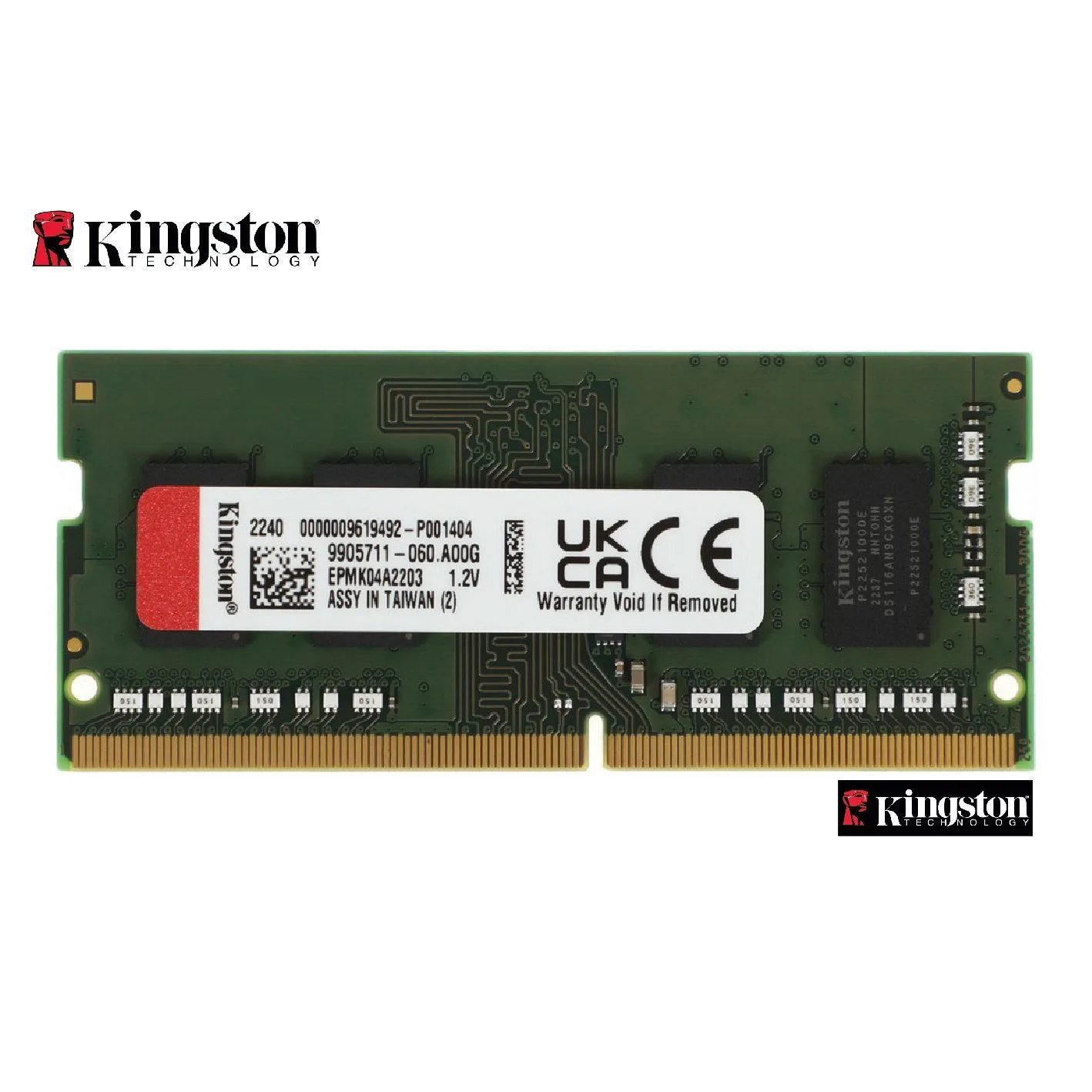 Kingston ValueRAM 4GB DDR4-3200MHz Notebook Memory RAM