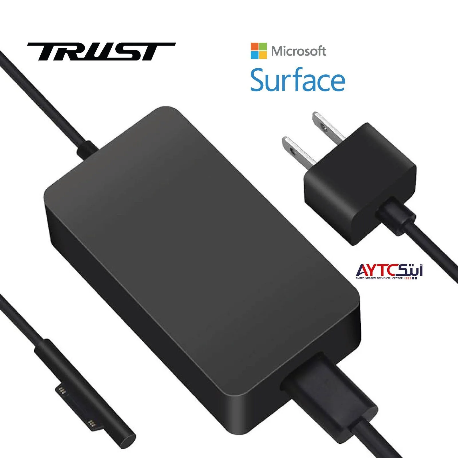 Trust Microsoft Surface Pro 65W Power Adapter Compatible - 15V - 4A