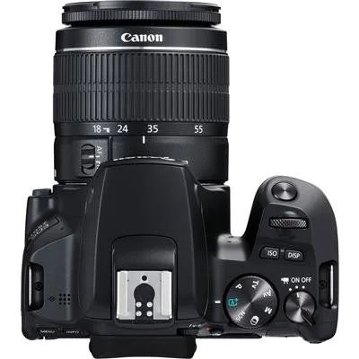 كاميرا Canon EOS 250D بدقة 24.1 ميجابكسل مع عدسة EF-S 18-55mm f/3.5-5.6 III