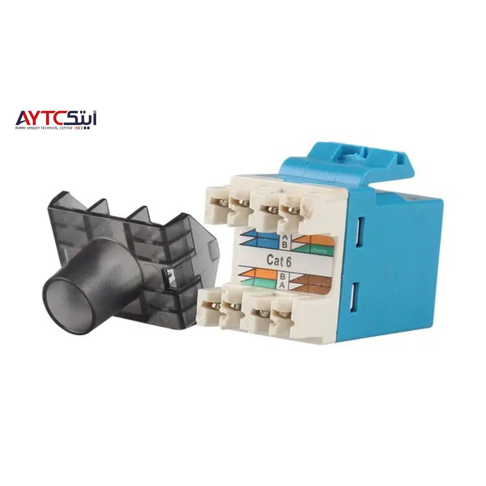 مقبس شبكة Keystone نوع Cat6