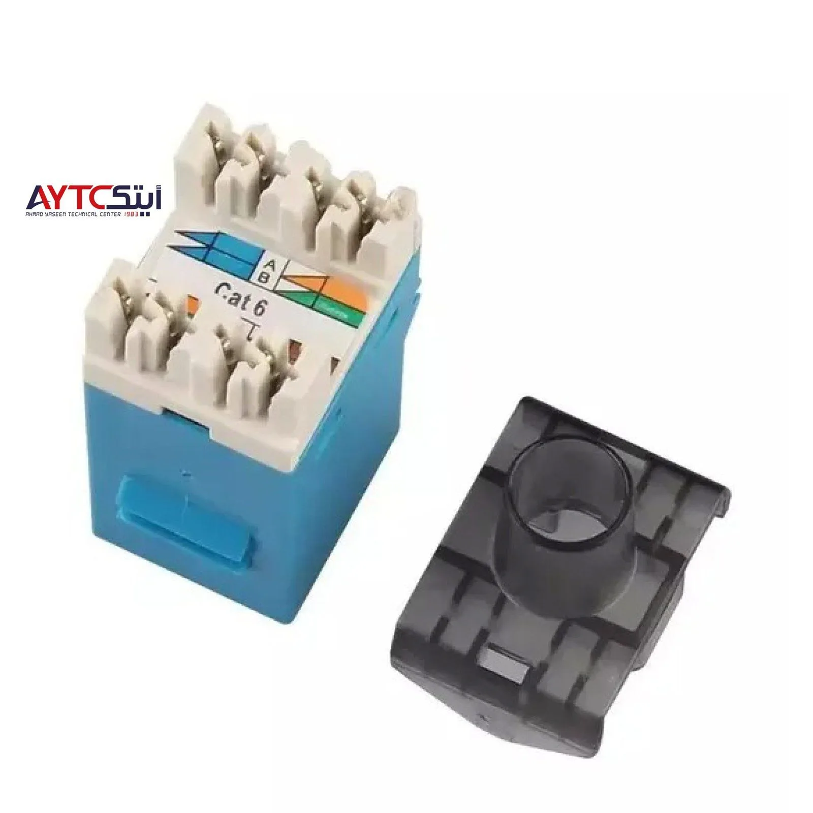 مقبس شبكة Keystone نوع Cat6