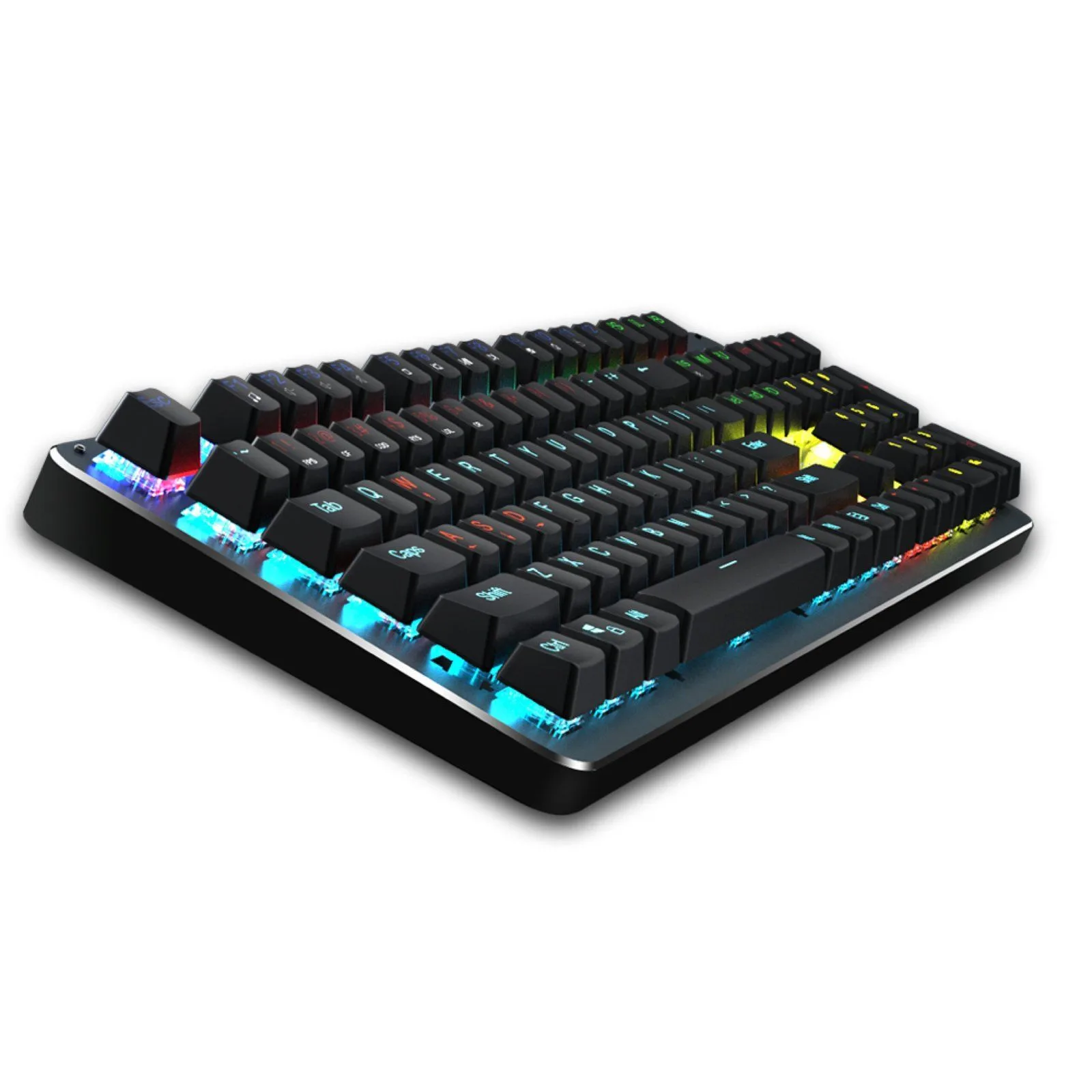 كيبورد ميكانيكي Meetion MK007 PRO بمفاتيح قابلة للتبديل وإضاءة RGB
