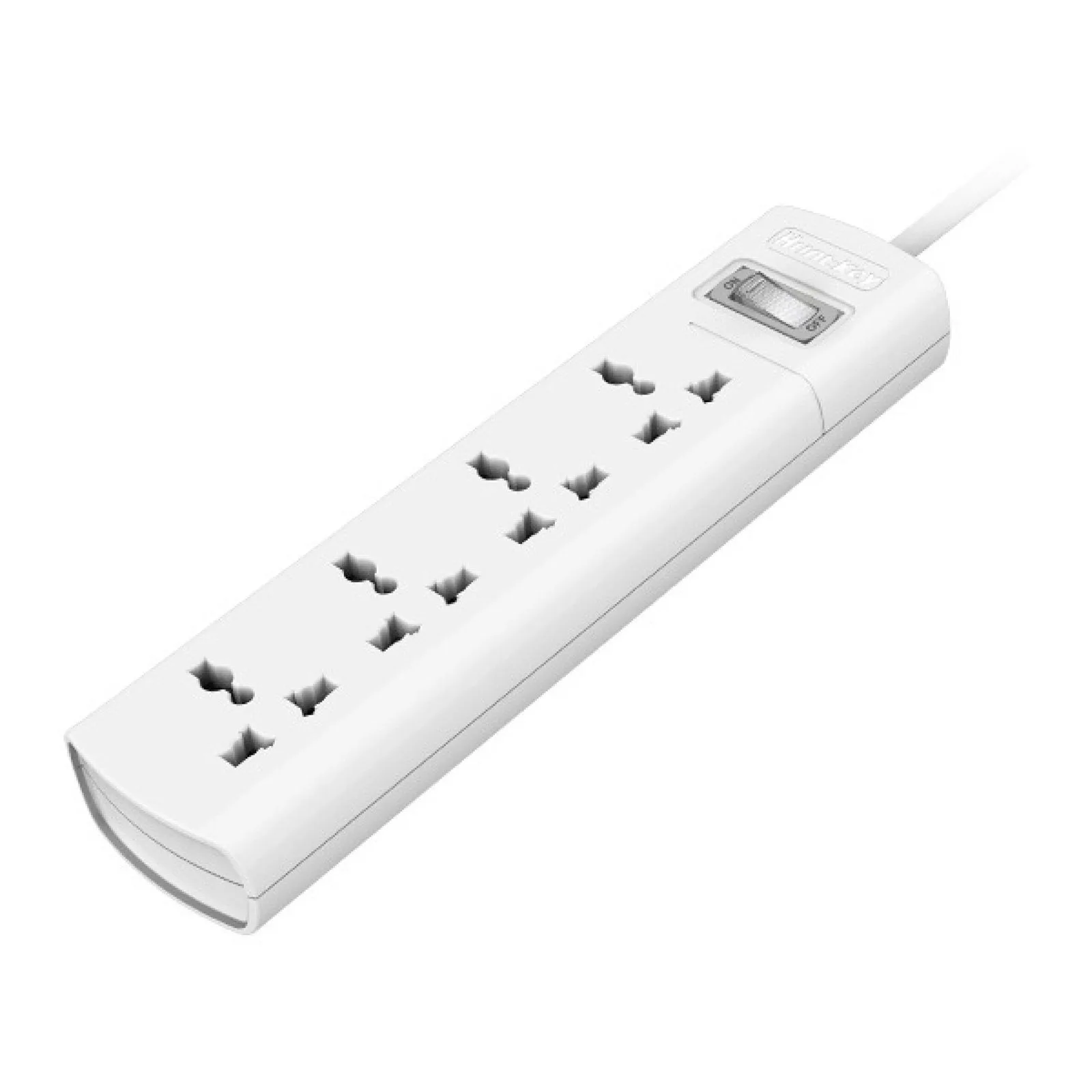 مشترك كهرباء Huntkey SZM401 UK بأربعة مقابس عالمية 10 أمبير - طول 1.5 متر