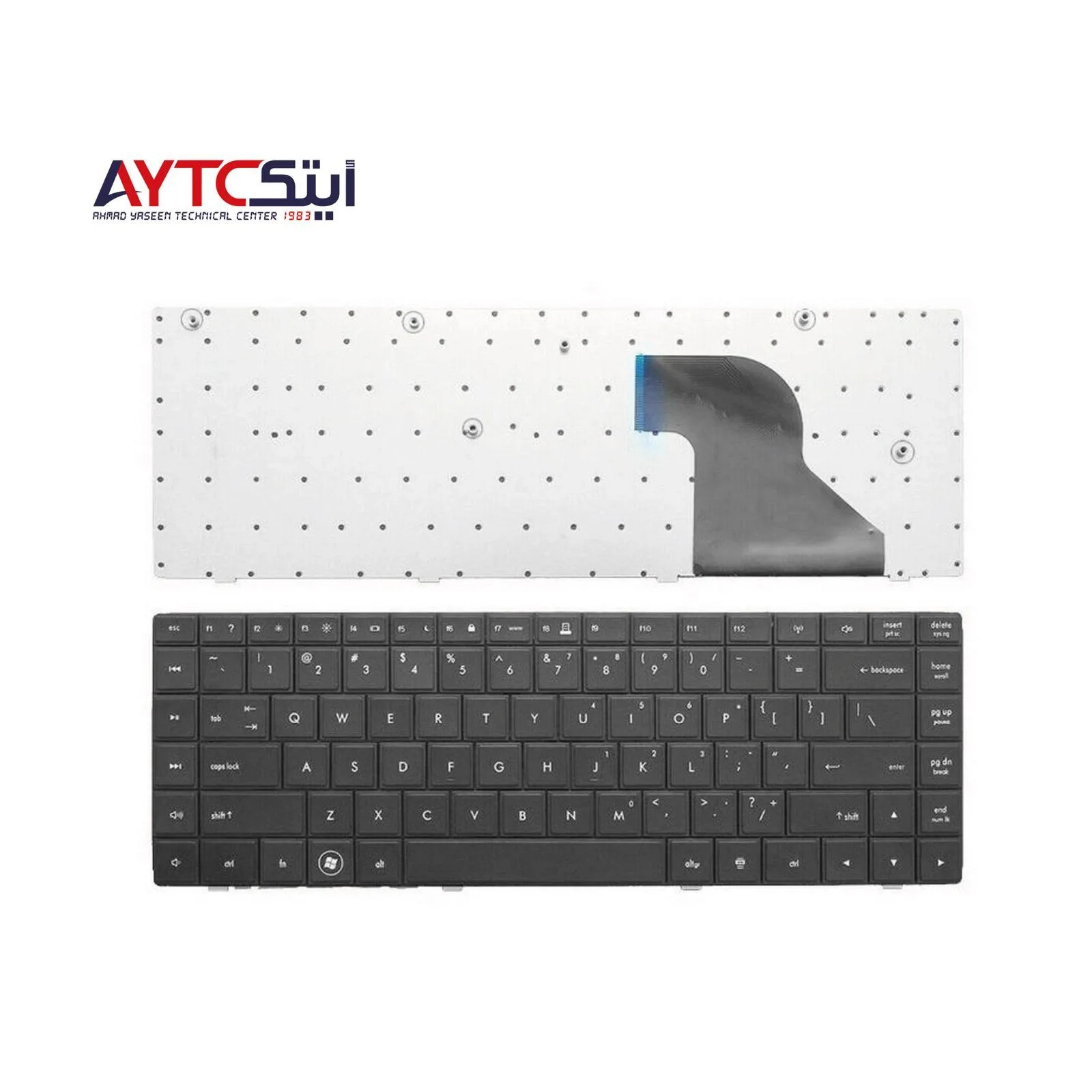 كيبورد لابتوب متوافق لأجهزة HP 620 و621 و625 وCQ20 وCQ21 - عربي وإنجليزي