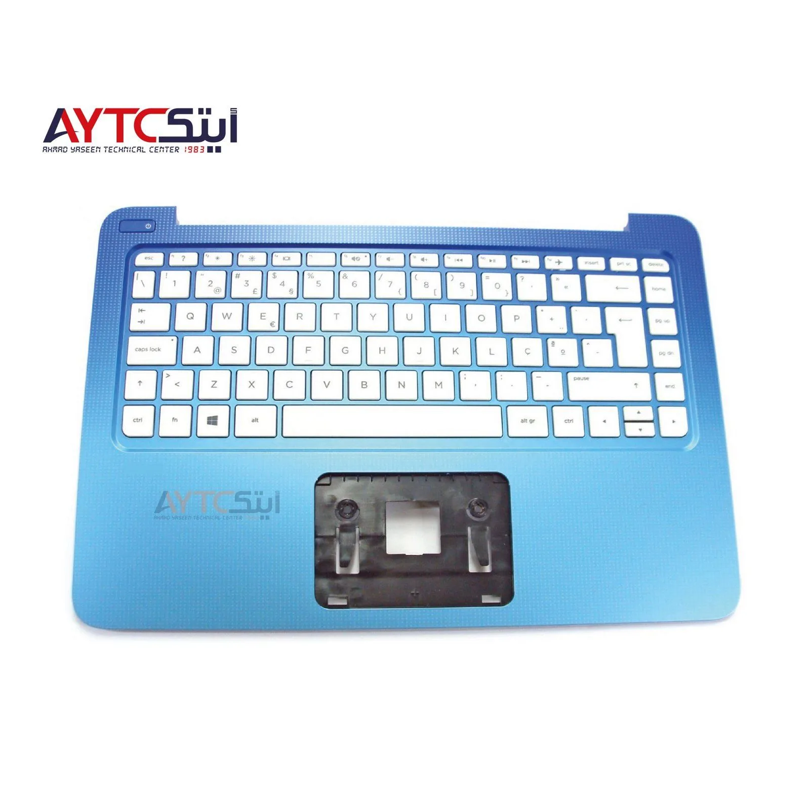 Laptop Cover All Set A+B+C+D Base With Keyboard + LCD Frame For HP PAVILION 13 C028NL - Blue Color, Refurbished, Replace