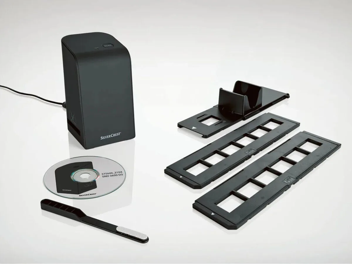 Silvercrest SND 3600 D3 Slide and Negative Scanner 1800 DPI USB