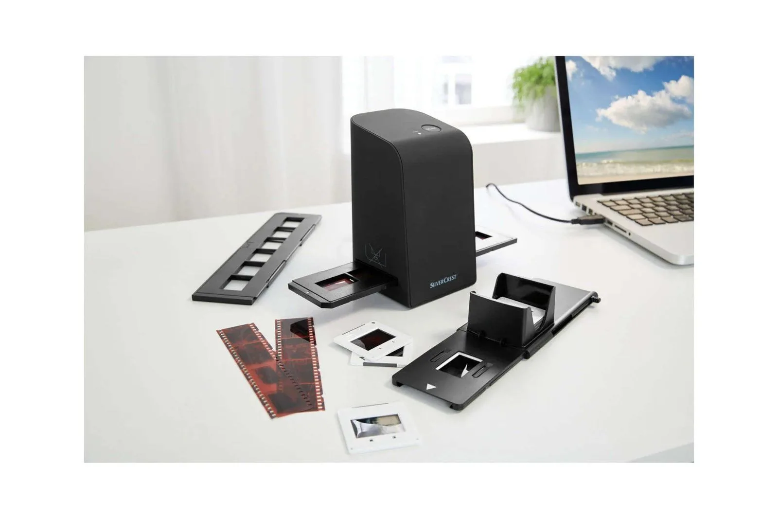 Silvercrest SND 3600 D3 Slide and Negative Scanner 1800 DPI USB