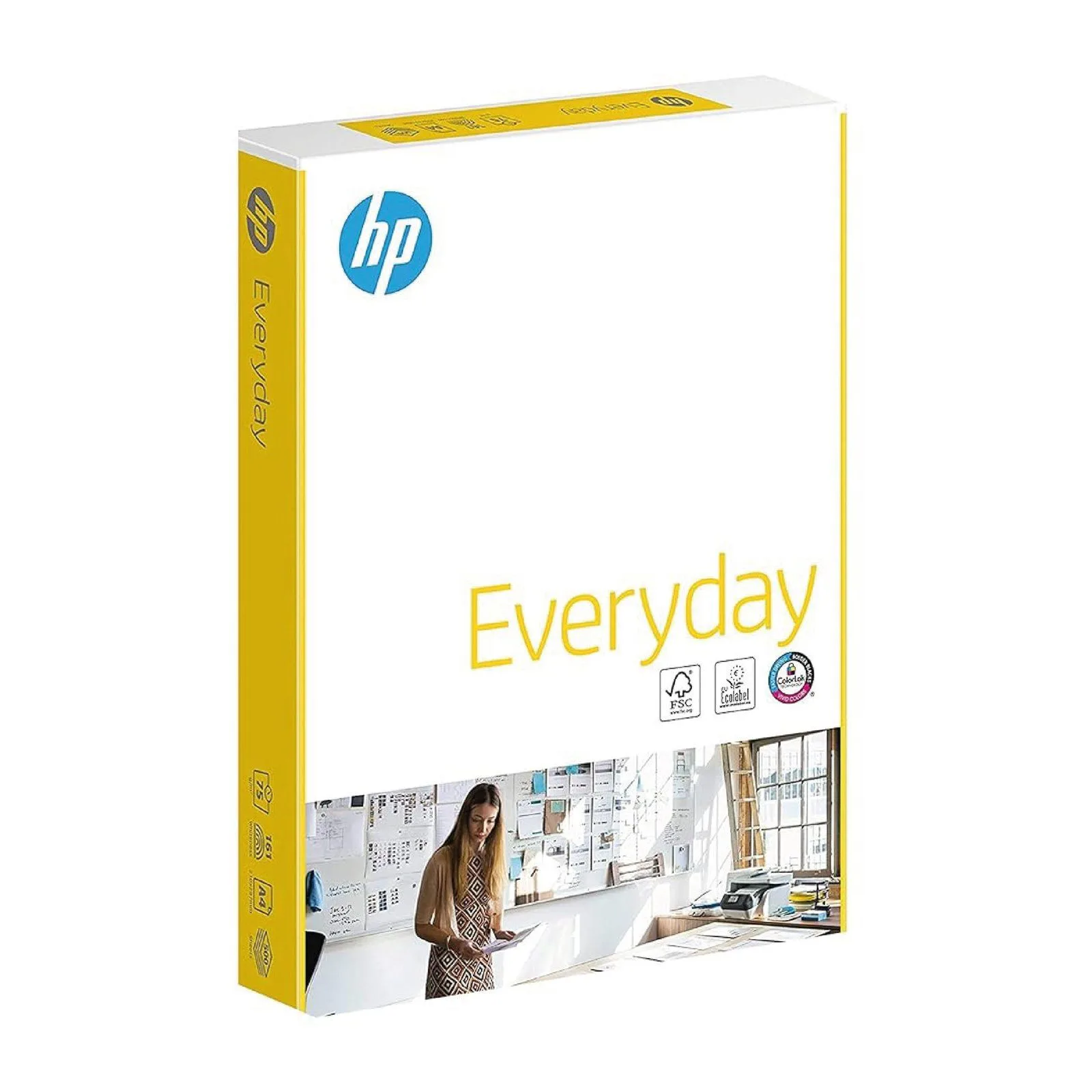 ورق تصوير وطباعة HP Everyday أبيض A4 بوزن 80 غرام - رزمة 500 ورقة