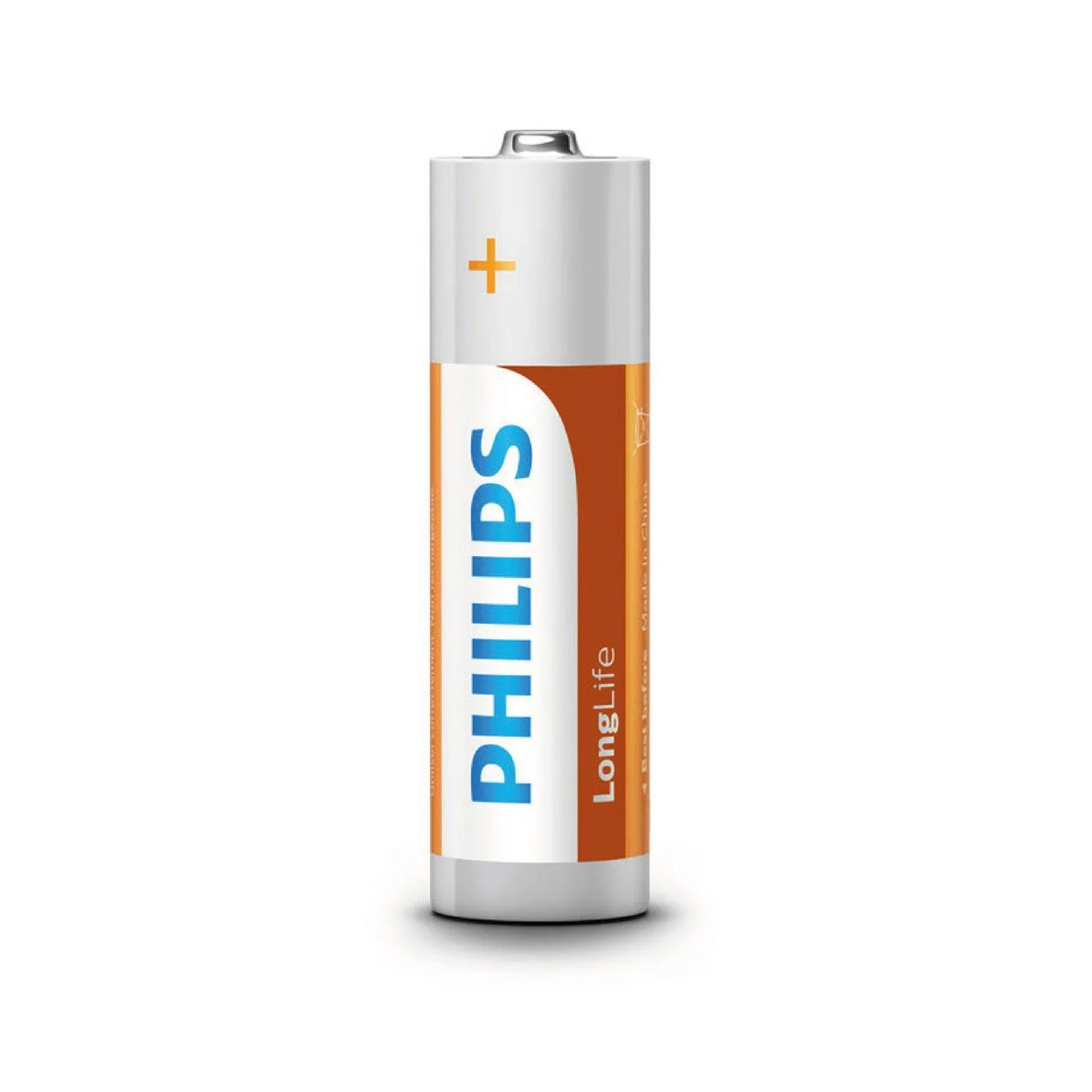 PHILIPS AAx4 LongLife Zinc Chloride Batteries 1.5V / 4-Packs