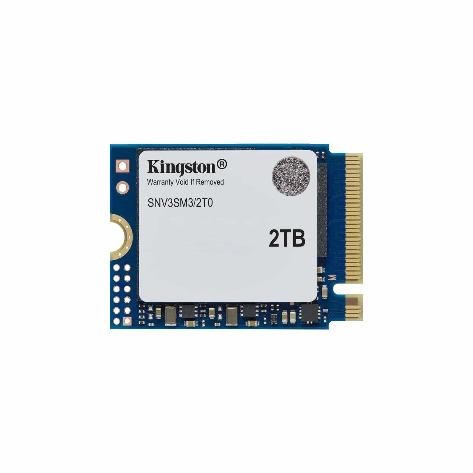 قرص SSD داخلي Kingston NV3 سعة 2TB نوع M.2 2230 NVMe PCIe 4.0 Gen 4x4 بسرعة حتى 6000 ميجابايت/ث