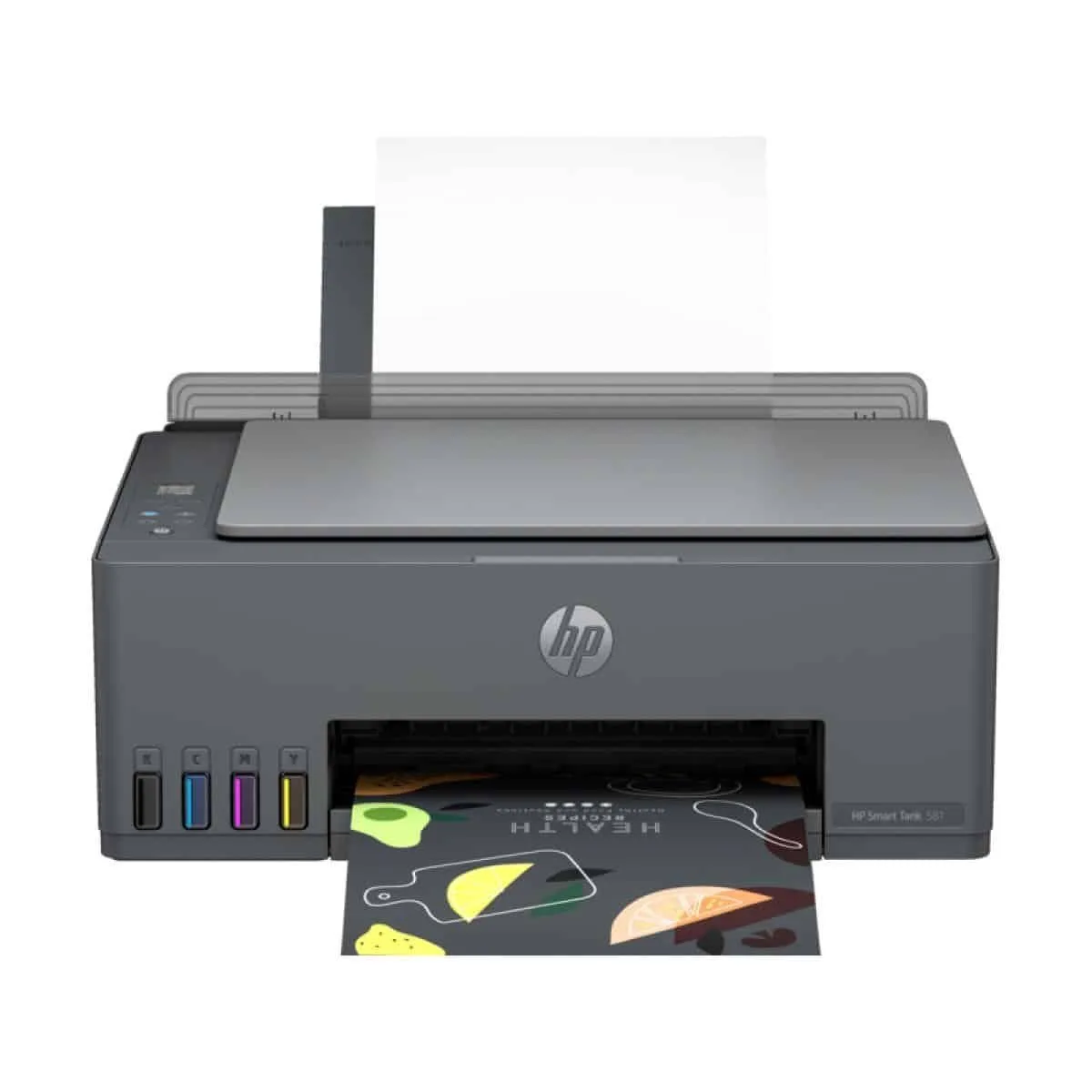 طابعة HP Smart Tank 581 لاسلكية متعددة الوظائف ملونة - 4A8D4A
