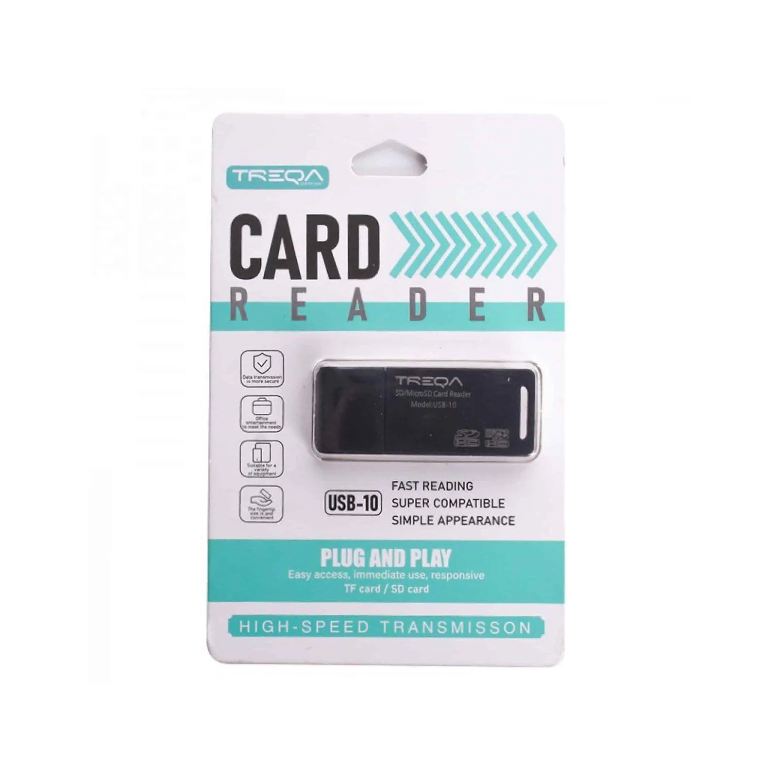 قارئ بطاقات TREQA USB-10