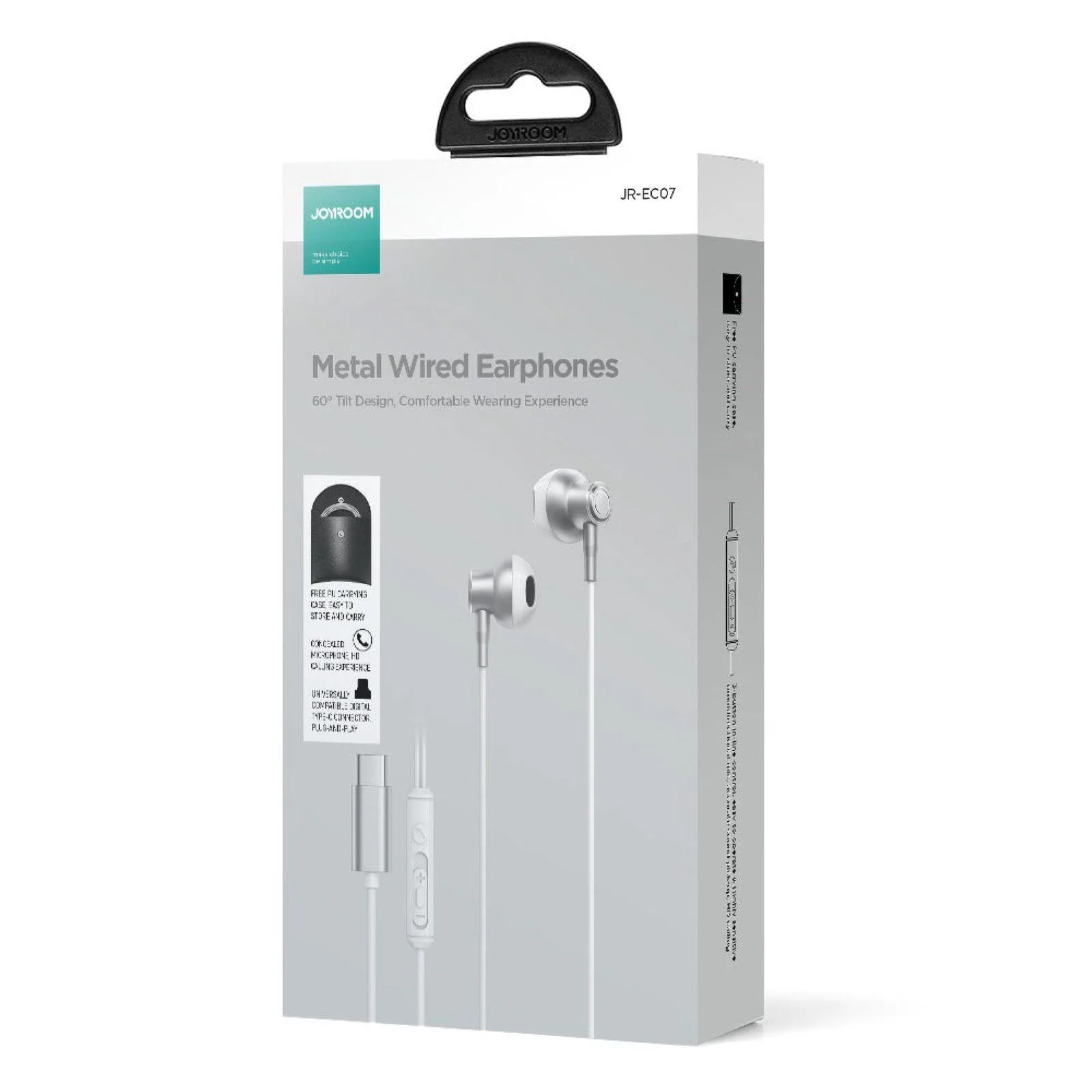 Joyroom JR-EC07 Type-C Half-in-Ear Wired Earphones