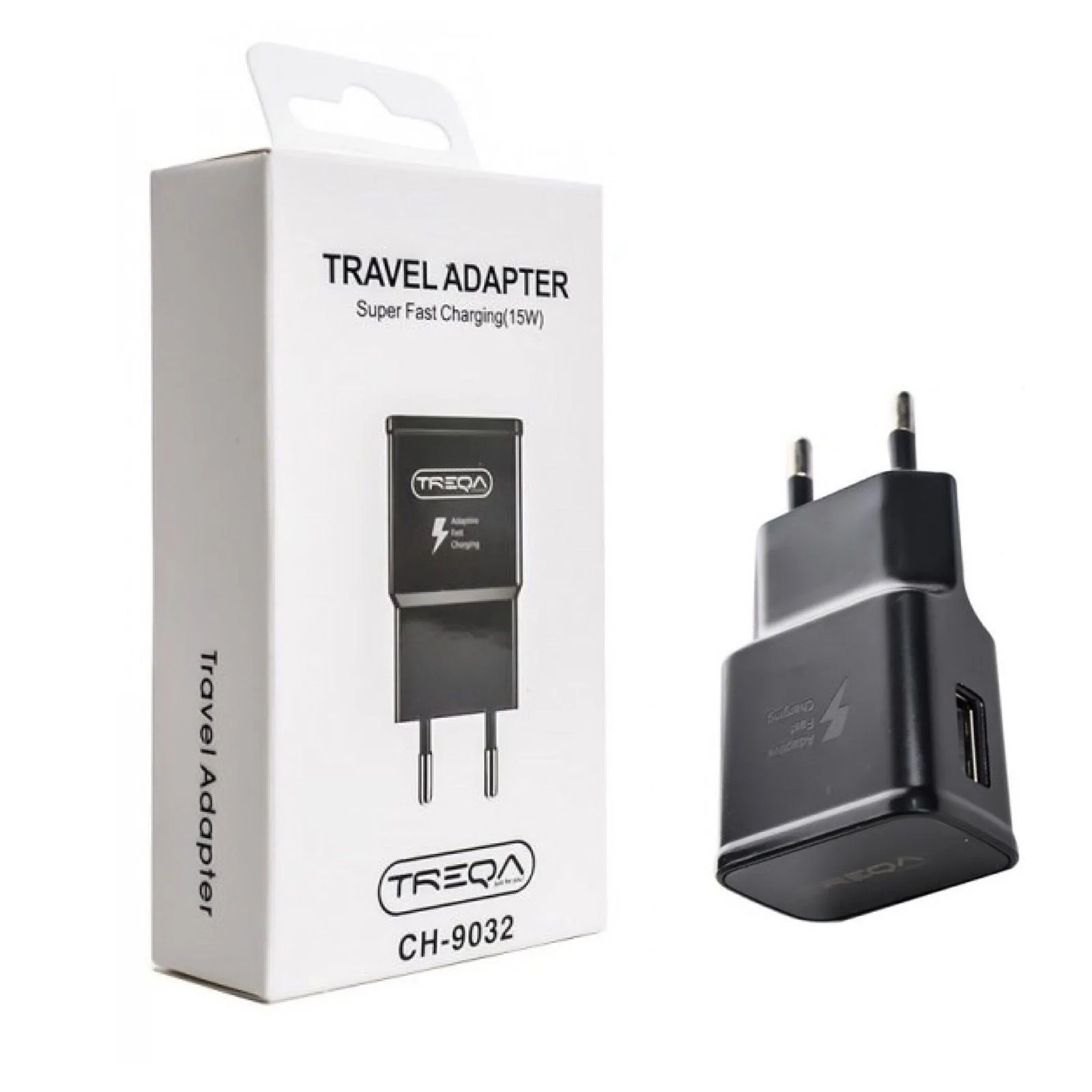 TREQA CH-9032 Single Wall Charger - 15W