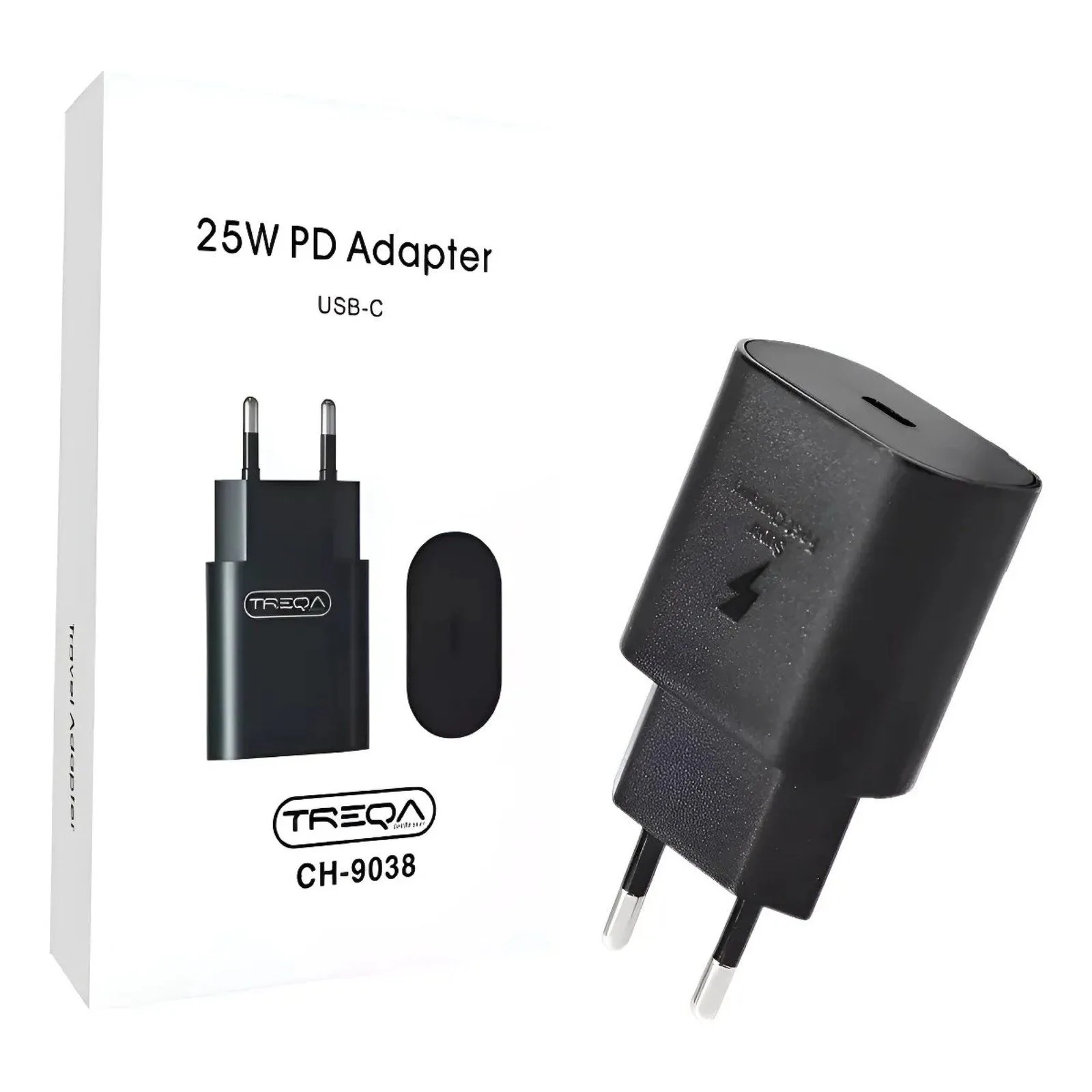TREQA CH-9038 25W PD USB-C Adapter