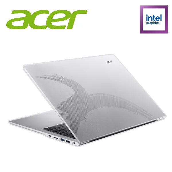 لابتوب Acer Aspire Lite 16 AL16-52P-52JZ بمعالج Intel Core i5 الجيل 13 بعشر أنوية، رام 8GB DDR5، SSD NVMe M.2 سعة 512GB،