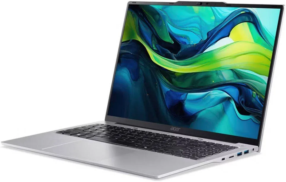 لابتوب Acer Aspire Lite 16 AL16-52P-52JZ بمعالج Intel Core i5 الجيل 13 بعشر أنوية، رام 8GB DDR5، SSD NVMe M.2 سعة 512GB،