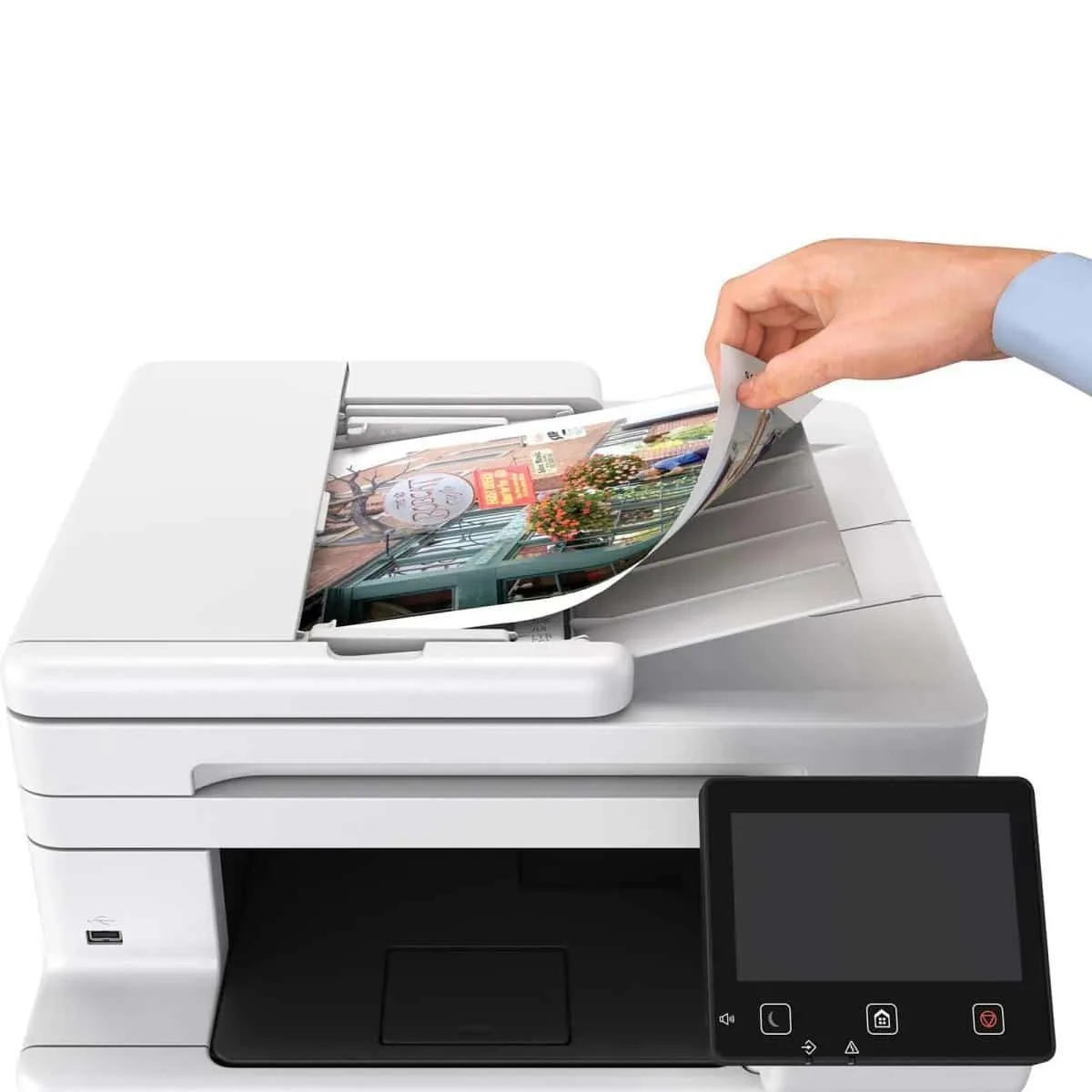 طابعة ليزر Canon i-SENSYS MF664Cdw ملونة متعددة الوظائف مع ADF وطباعة على الوجهين وWi-Fi