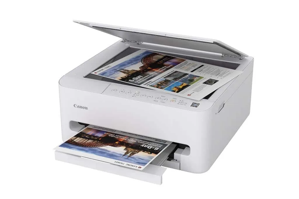 طابعة نافثة للحبر Canon PIXMA TS4140i ملونة A4 بخاصية Wi-Fi - دقة 1200×2400