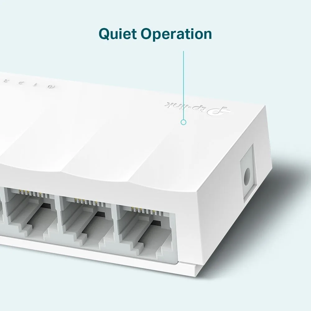 سويتش مكتبي TP-Link LS1005 بخمسة منافذ 10/100 ميجابت/ث