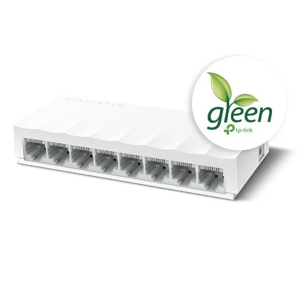 سويتش مكتبي TP-Link LS1008 بثمانية منافذ 10/100 ميجابت/ث
