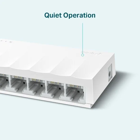 سويتش مكتبي TP-Link LS1008 بثمانية منافذ 10/100 ميجابت/ث