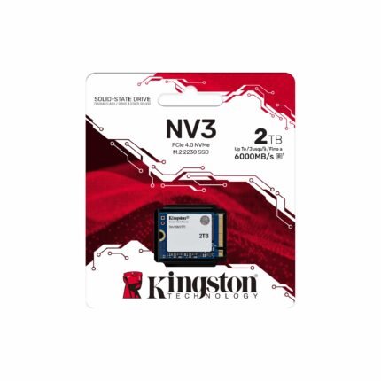 Kingston NV3 2TB M.2 2230 NVMe PCIe 4.0 Gen 4x4 3D Nand Internal SSD Up to 6000 MB/s
