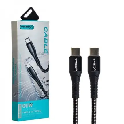 TREQA CA-8495 Type-C to Type-C Cable - 66W