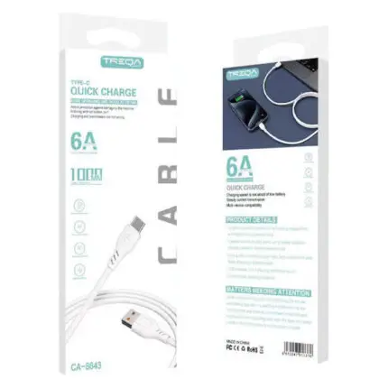 TREQA CA-8643 USB-A to Type-C Cable